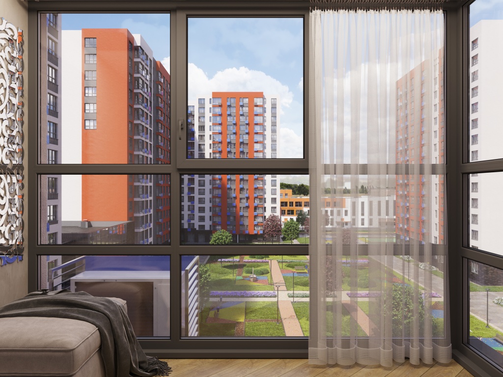 Вид из окна Вид из окна в Новых Ватутинках