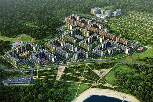 Photo: ЖК Пироговская  ривьера