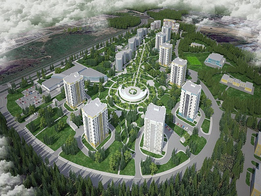 Photo: ЖК Зелёный бор